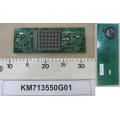 KM713550G01 KONE LIFT Punktmatrix Horizontale Anzeigeplatte